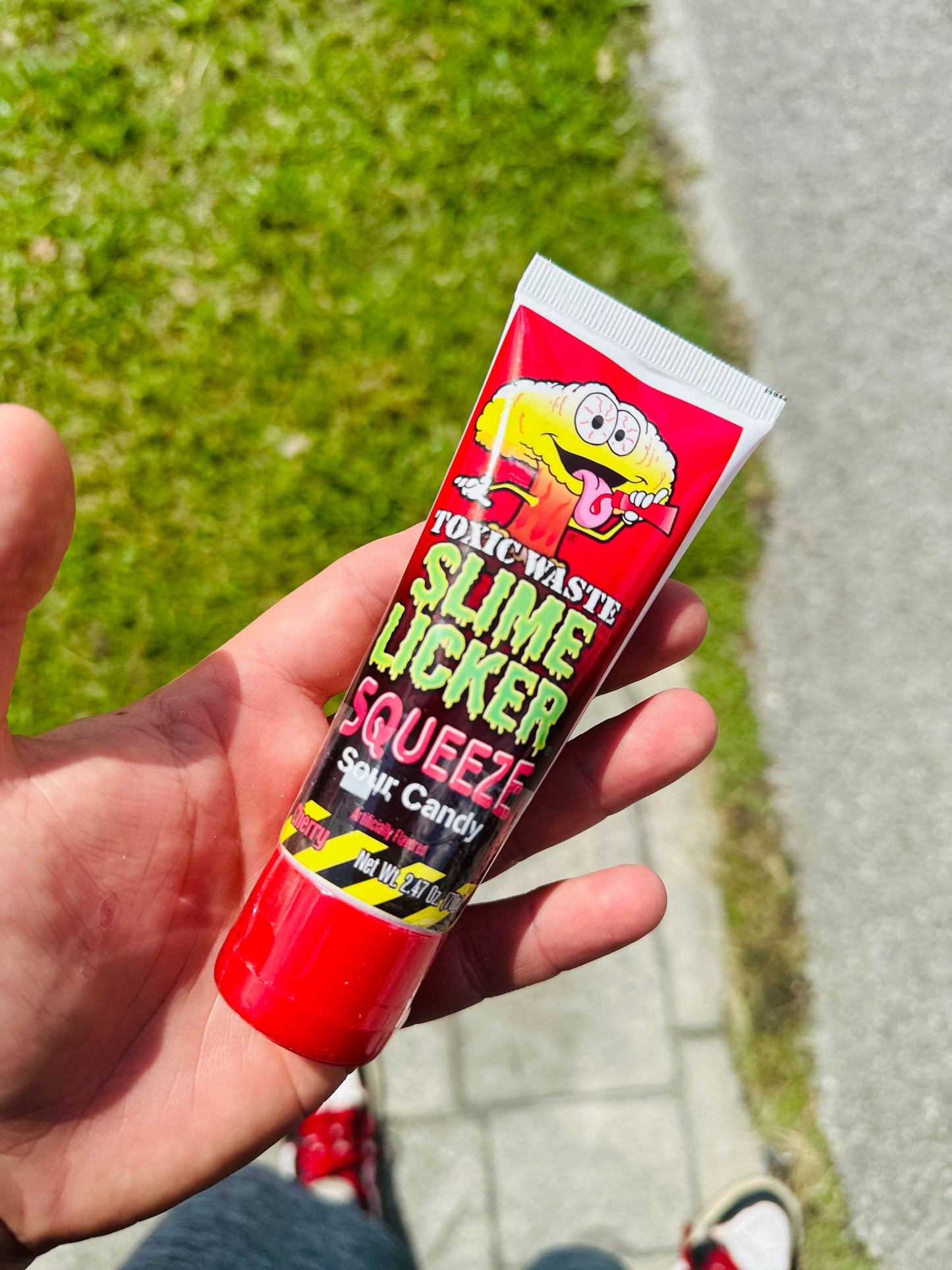Toxic Waste Slime Licker Squeeze – Strawberry