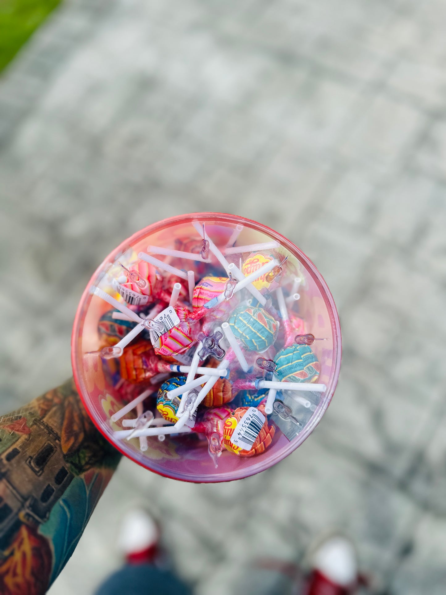 Chupa Chups โ The Best Of Lollipop Tub (60 pcs)