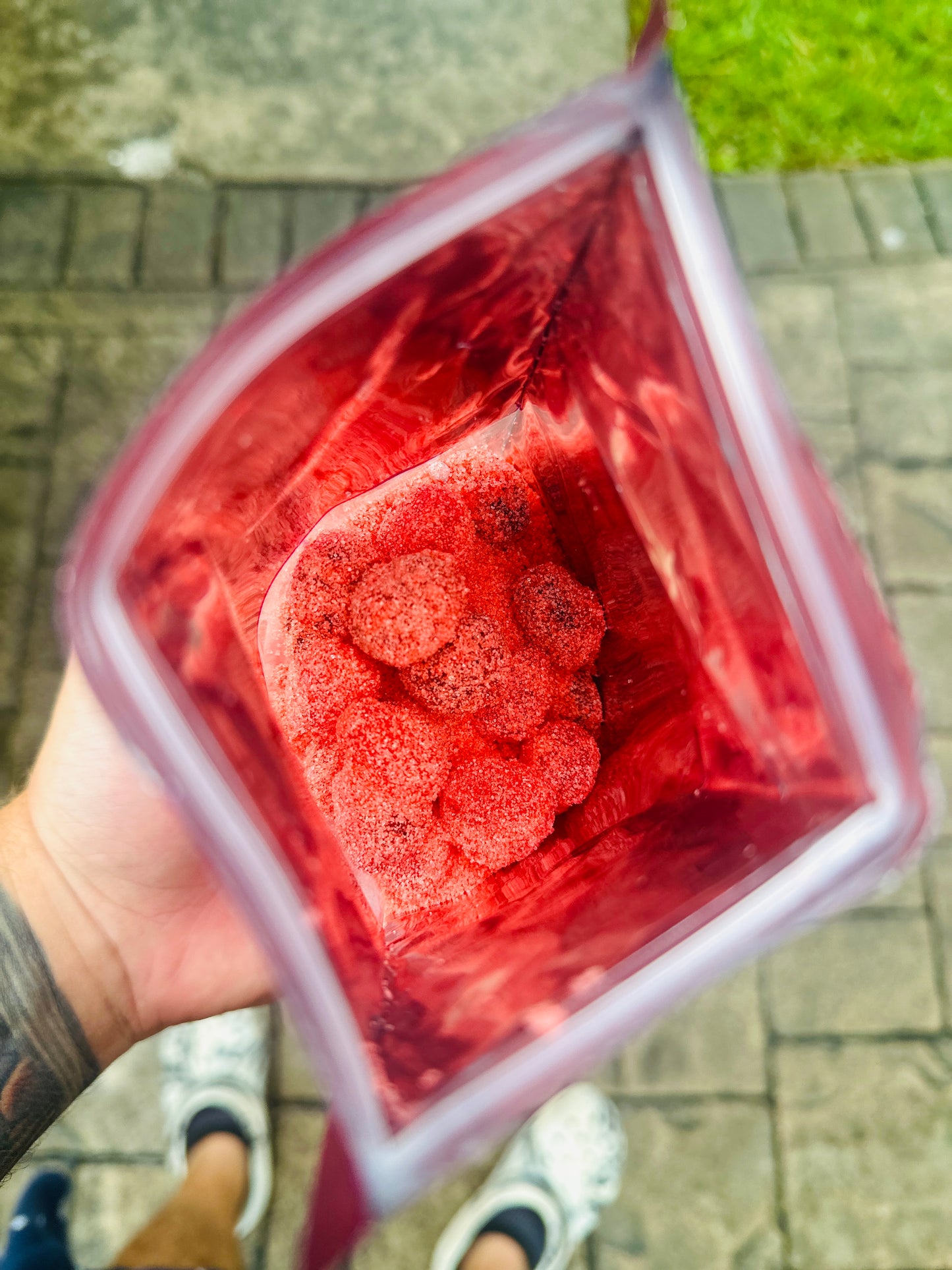 Sour Strawberry Lemonade burstz