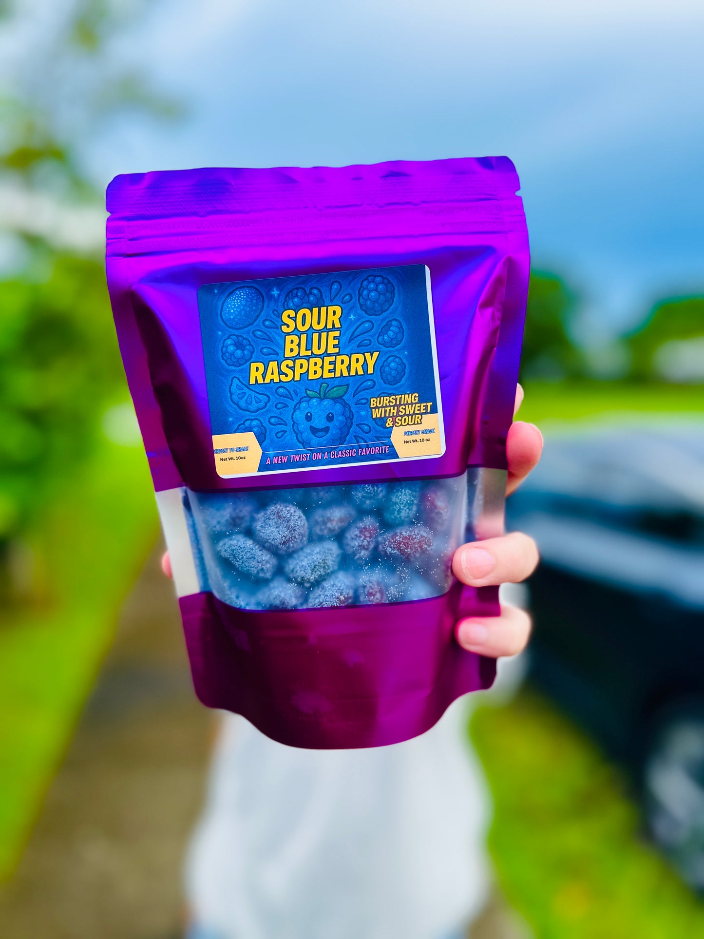 Sour Blue Razz Burstz