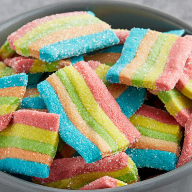 Sour Gummy Rainbow Belts