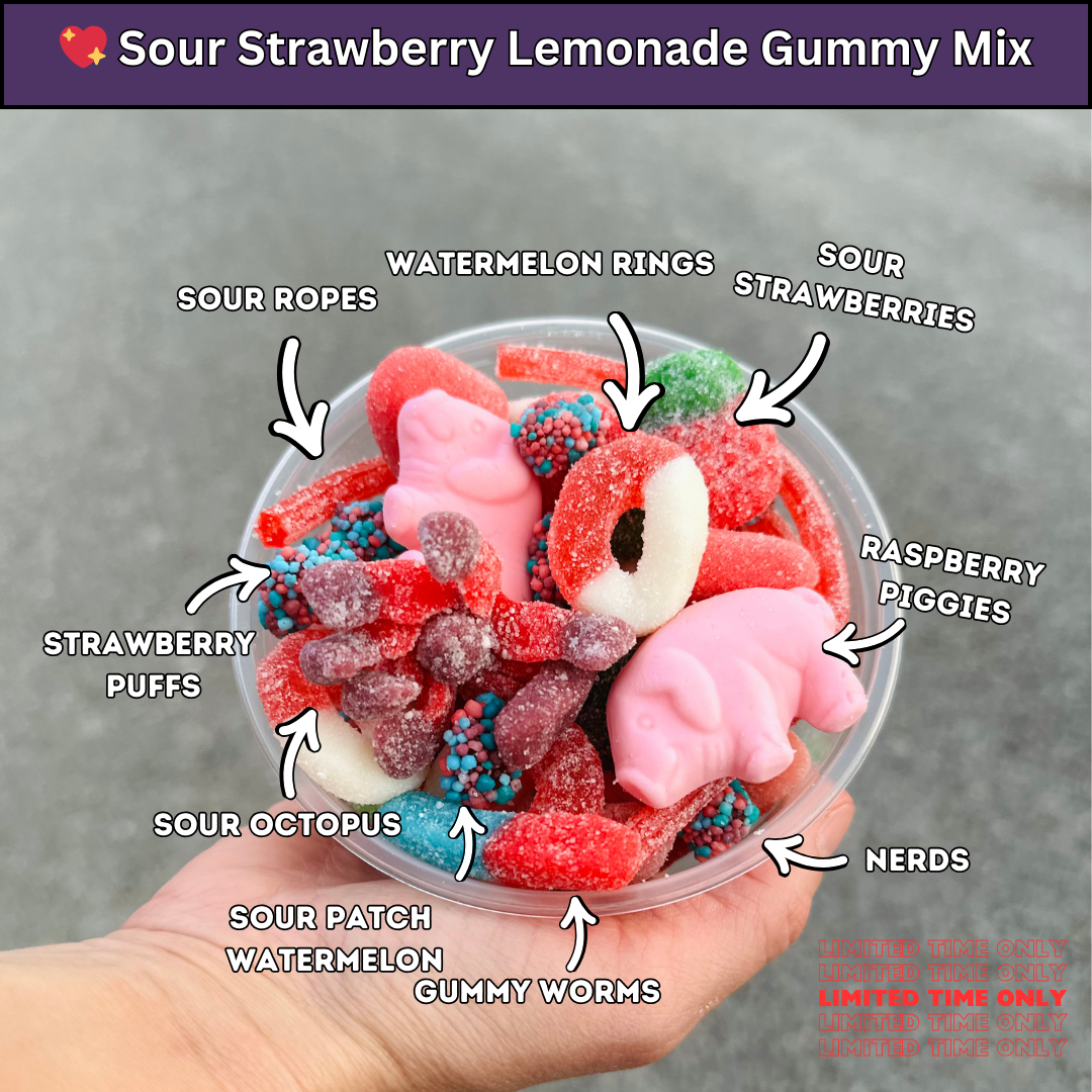 The Sour Gummy Trio