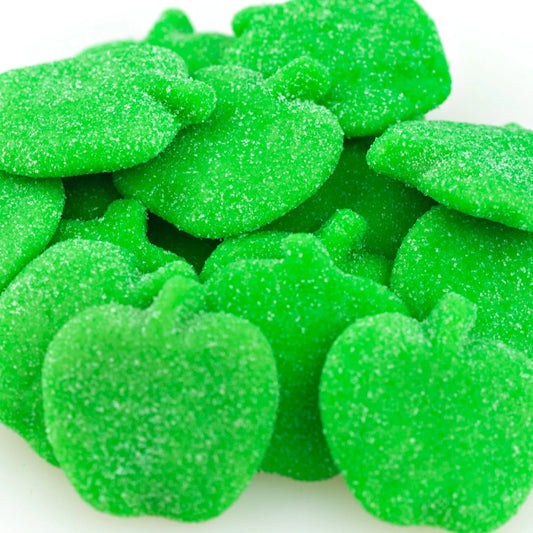 Sour Gummy Green Apples