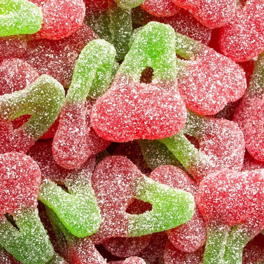 Sour Gummy Cherries