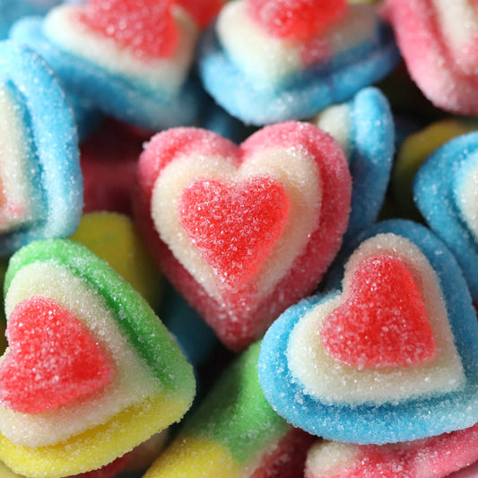Gummy Triple Hearts