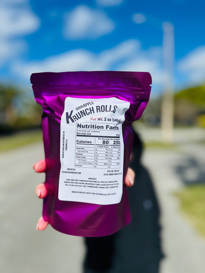 Sour Apple Krunch Rolls -5 oz