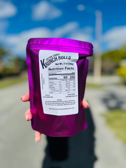 Cotton Candy Krunch Rolls - 5 oz