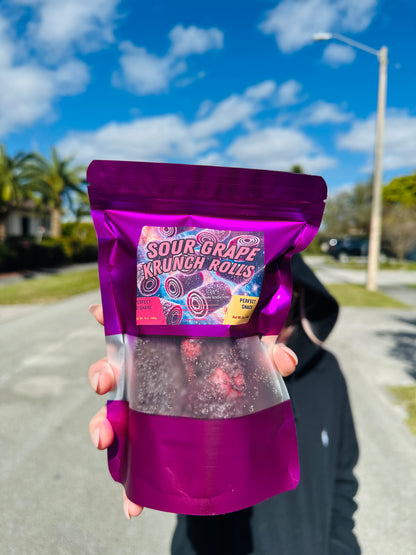 Purple Grape Krunch Rolls - 5 oz
