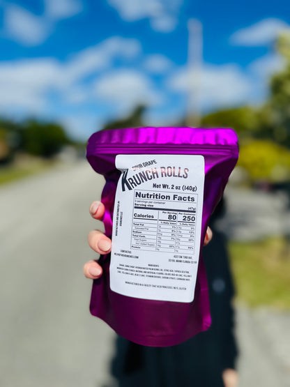 Purple Grape Krunch Rolls - 5 oz