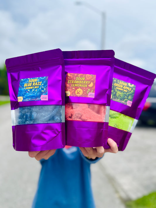 The Sour Gummy Trio
