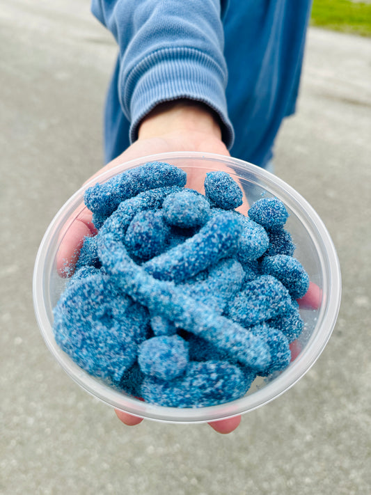 Sour Blue Razz Gummy Mix