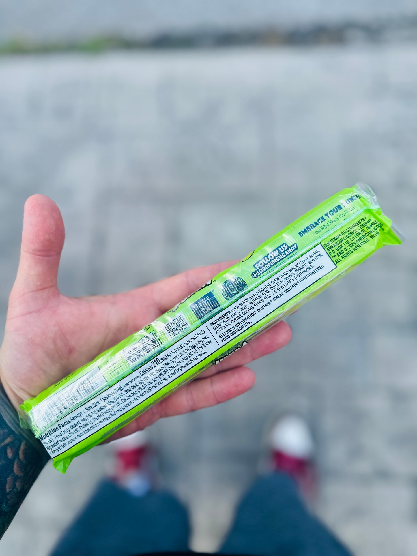 Sour Punch - Apple Straws
