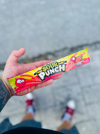 Sour Punch - Strawberry Straws