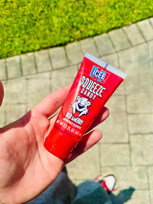 ICEE Squeeze Candy – 2-Pack - Red Cherry  + Blue Raspberry