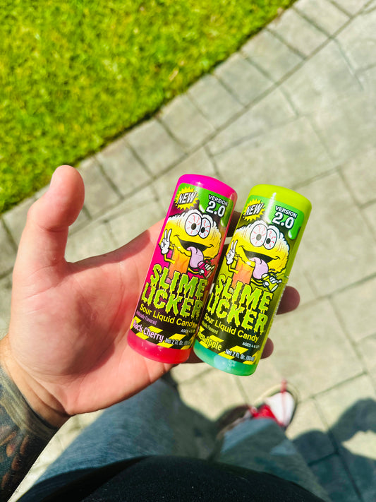 Toxic Waste Slime Licker – Duo Pack (Black Cherry  + Green Apple )