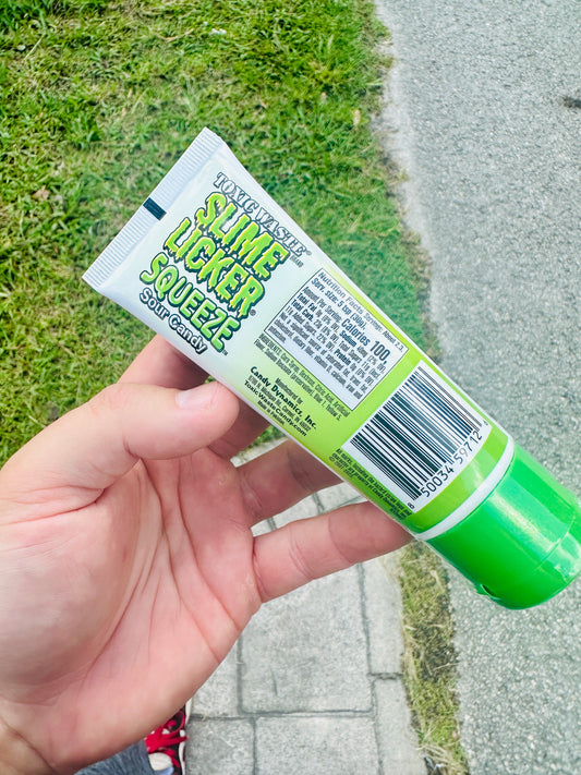 Toxic Waste Slime Licker Squeeze – Green Apple