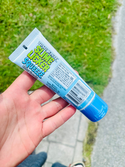 Toxic Waste Slime Licker Squeeze – Blue Razz