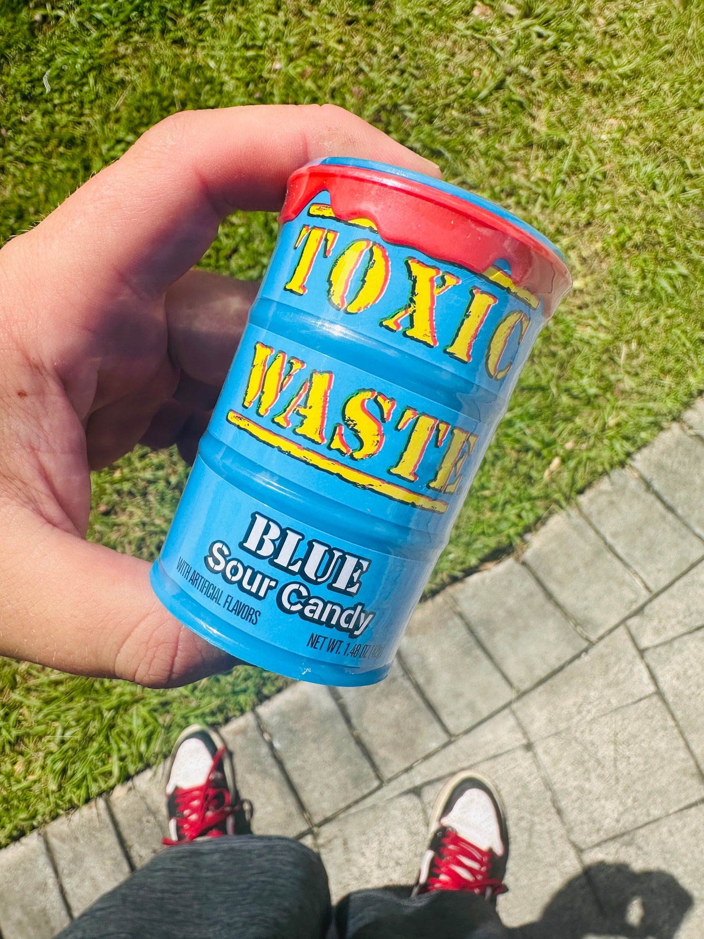Toxic Waste – Blue Sour Candy Drum